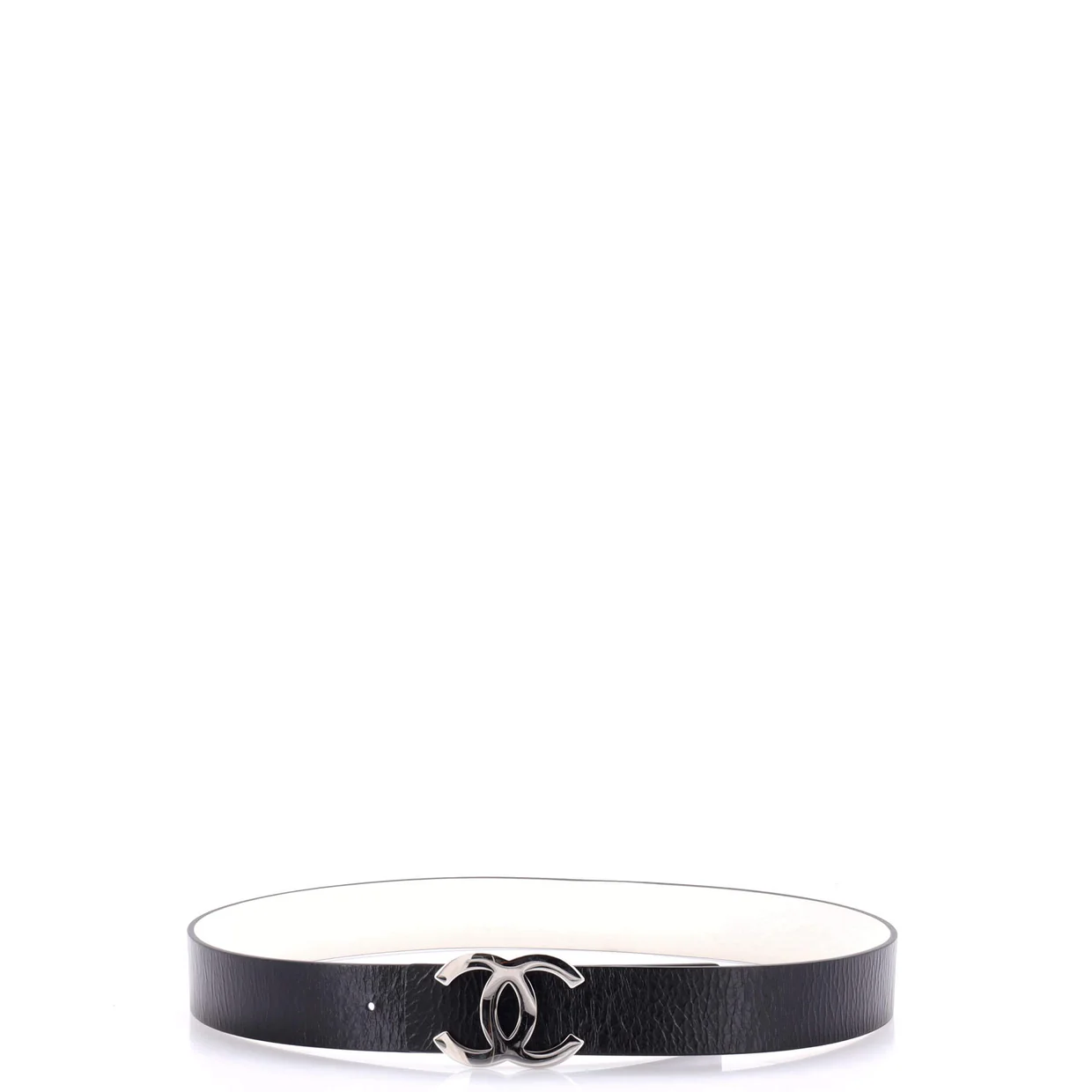 CC Reversible Belt Leather Wide 80 - Deep Luxury