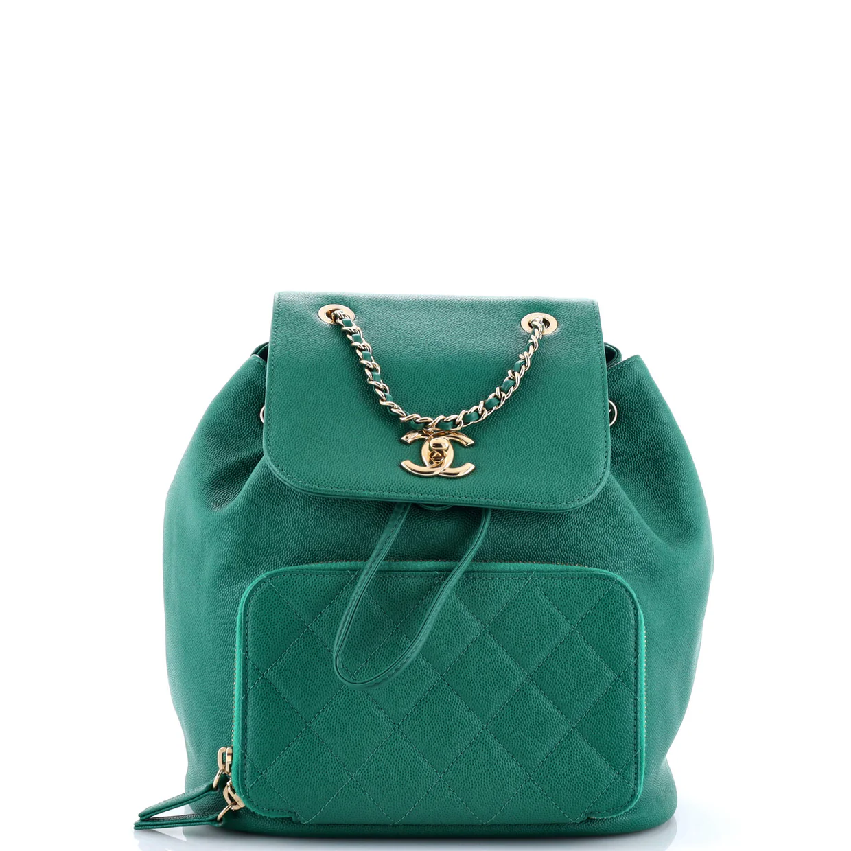 Business Affinity Backpack Caviar Small - Deep Luxury