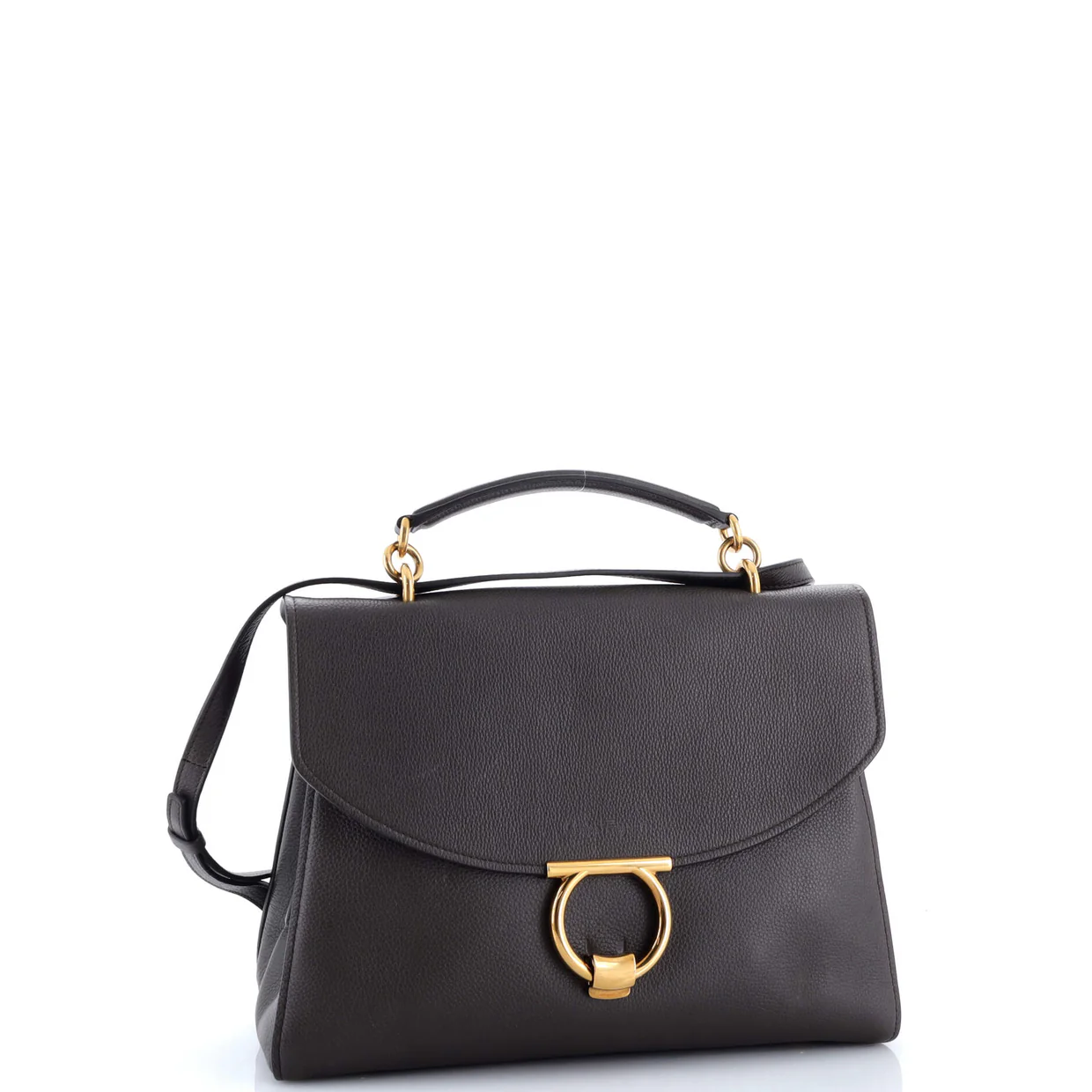 Margot Satchel Leather Large - Deep Luxury