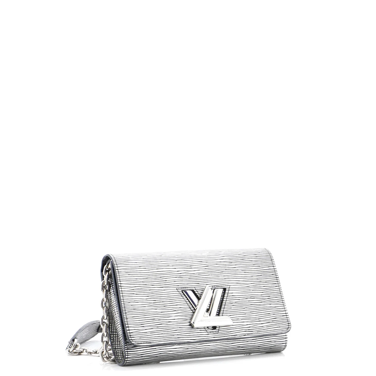 Twist Chain Wallet Epi Leather - Deep Luxury