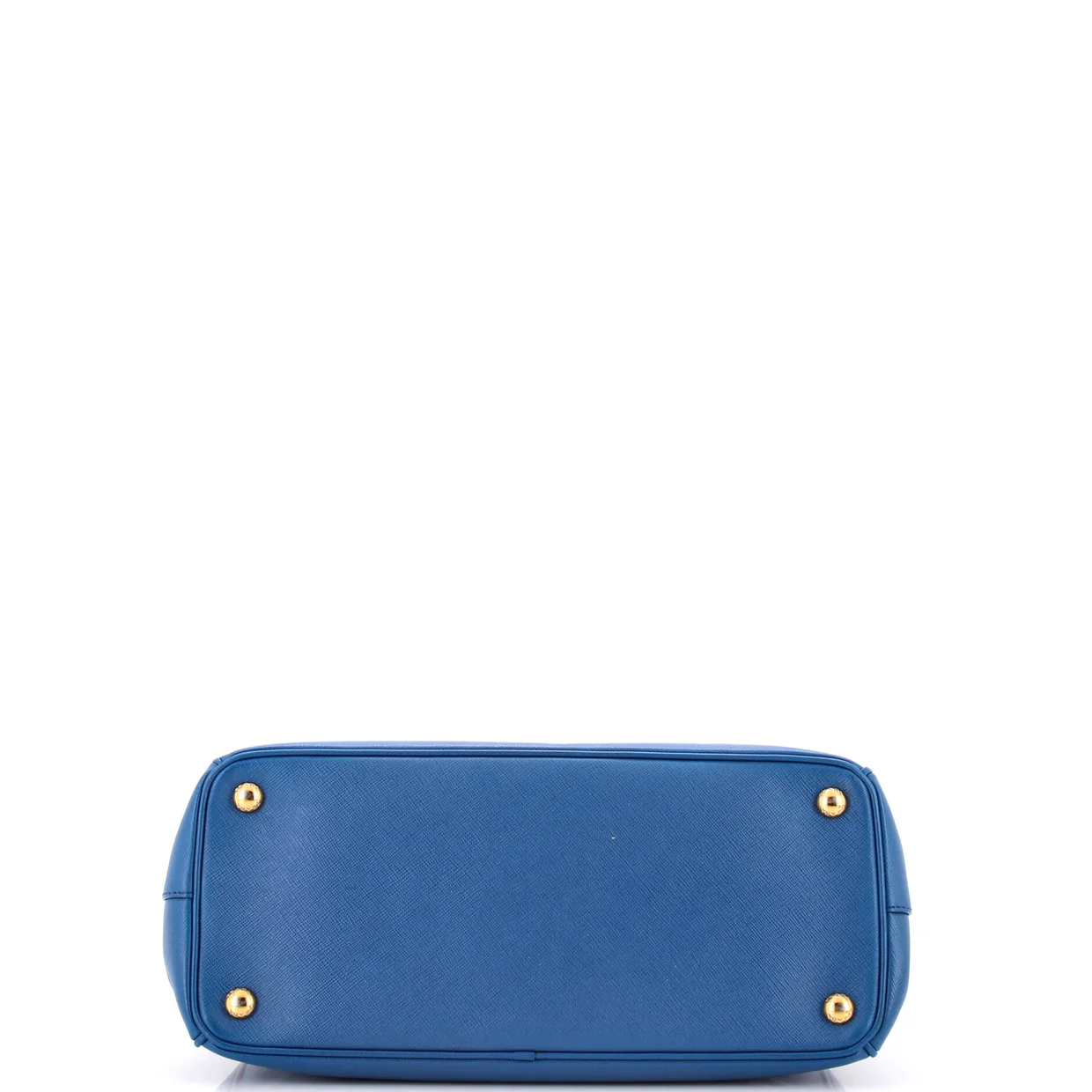 Double Zip Lux Tote Saffiano Leather Small - Deep Luxury