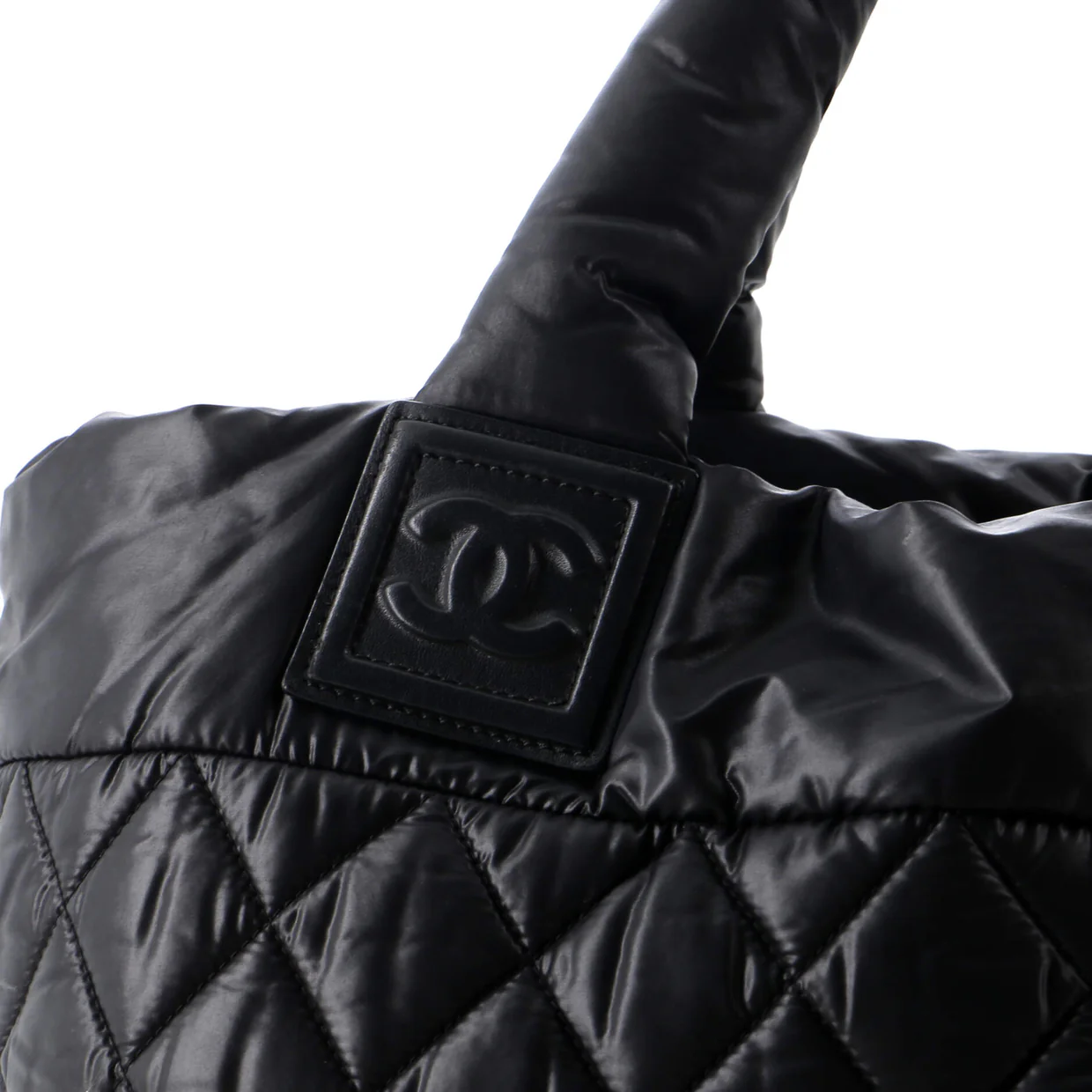 Coco Cocoon Reversible Tote Quilted Nylon Small - Deep Luxury