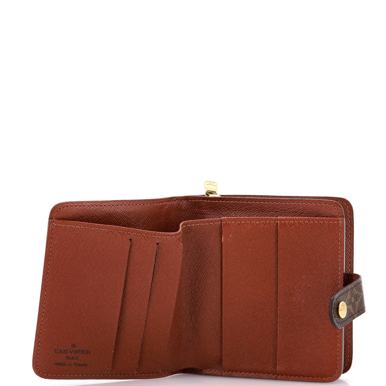 Compact Zippe Wallet Monogram Canvas - Deep Luxury