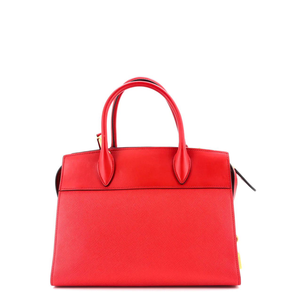 Esplanade Tote Saffiano with City Calf Small - Deep Luxury