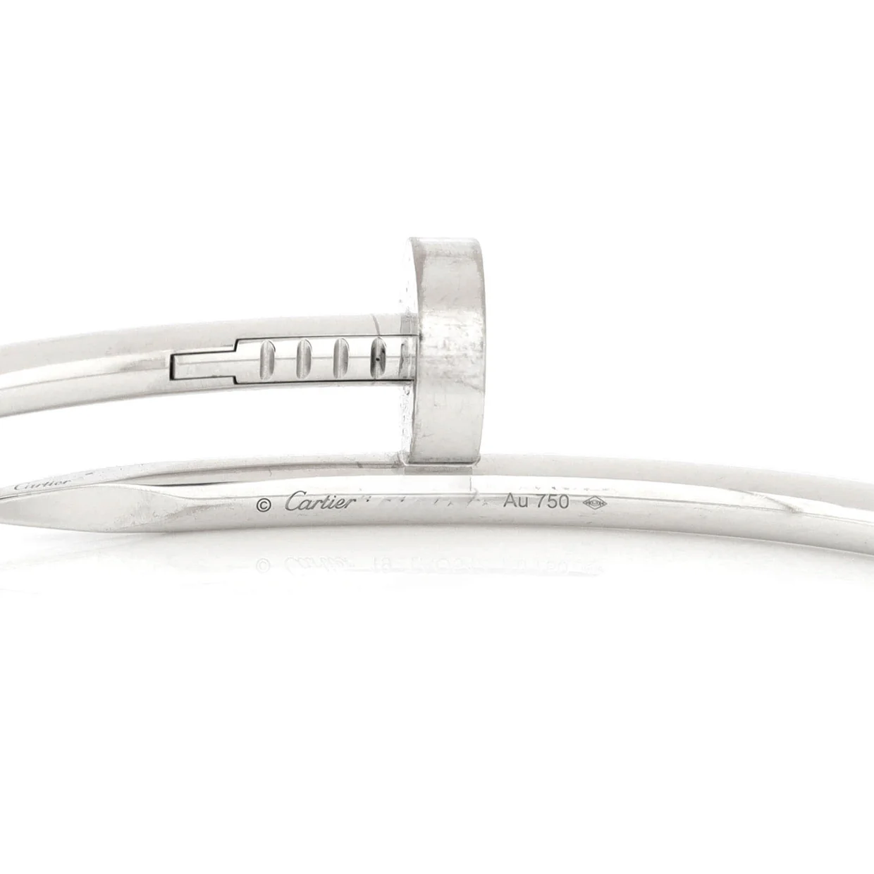 Juste un Clou Bracelet 18K White Gold Classic - Deep Luxury