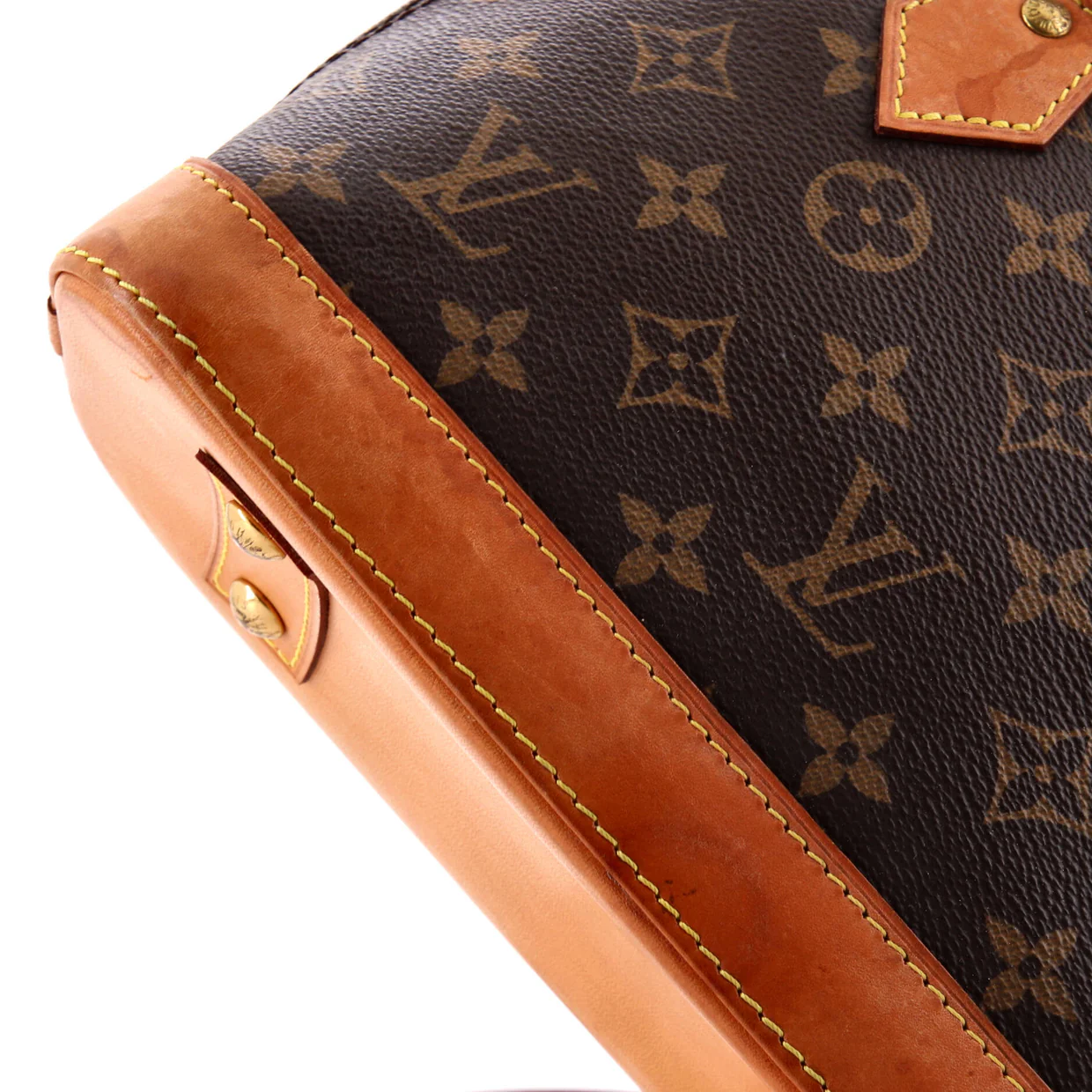 Alma Handbag Monogram Canvas BB - Deep Luxury