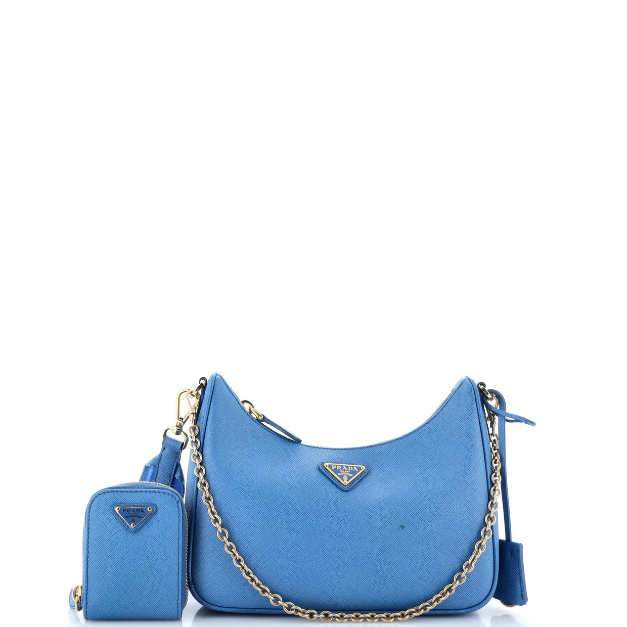 Re-Edition 2005 Shoulder Bag Saffiano Leather Small - Deep Luxury