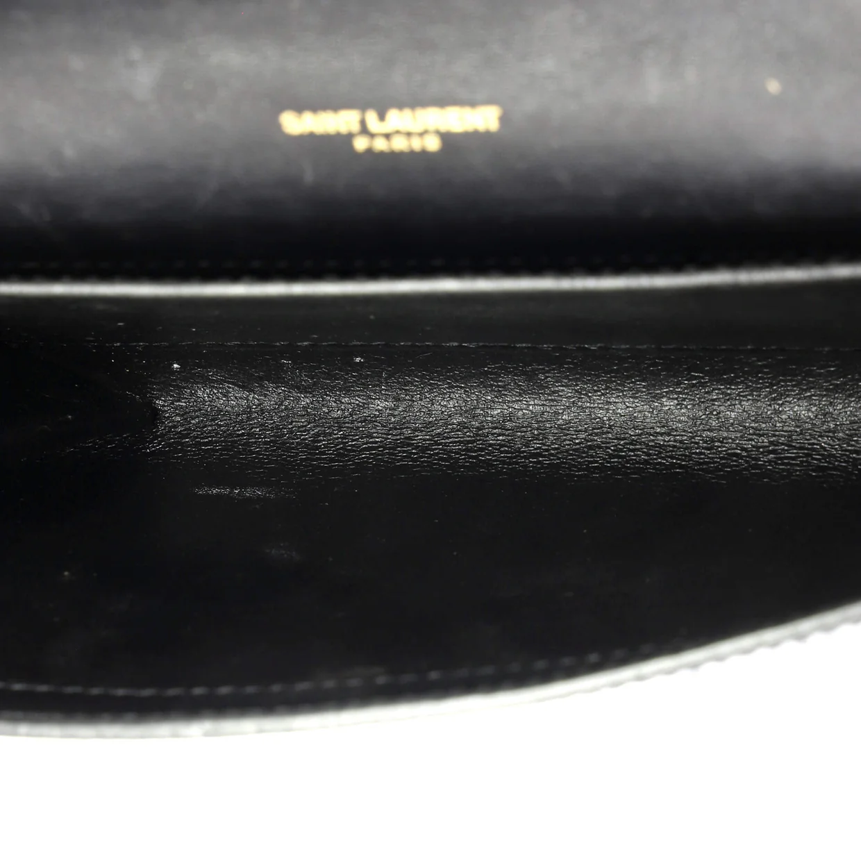 Uptown Chain Wallet Crocodile Embossed Leather - Deep Luxury