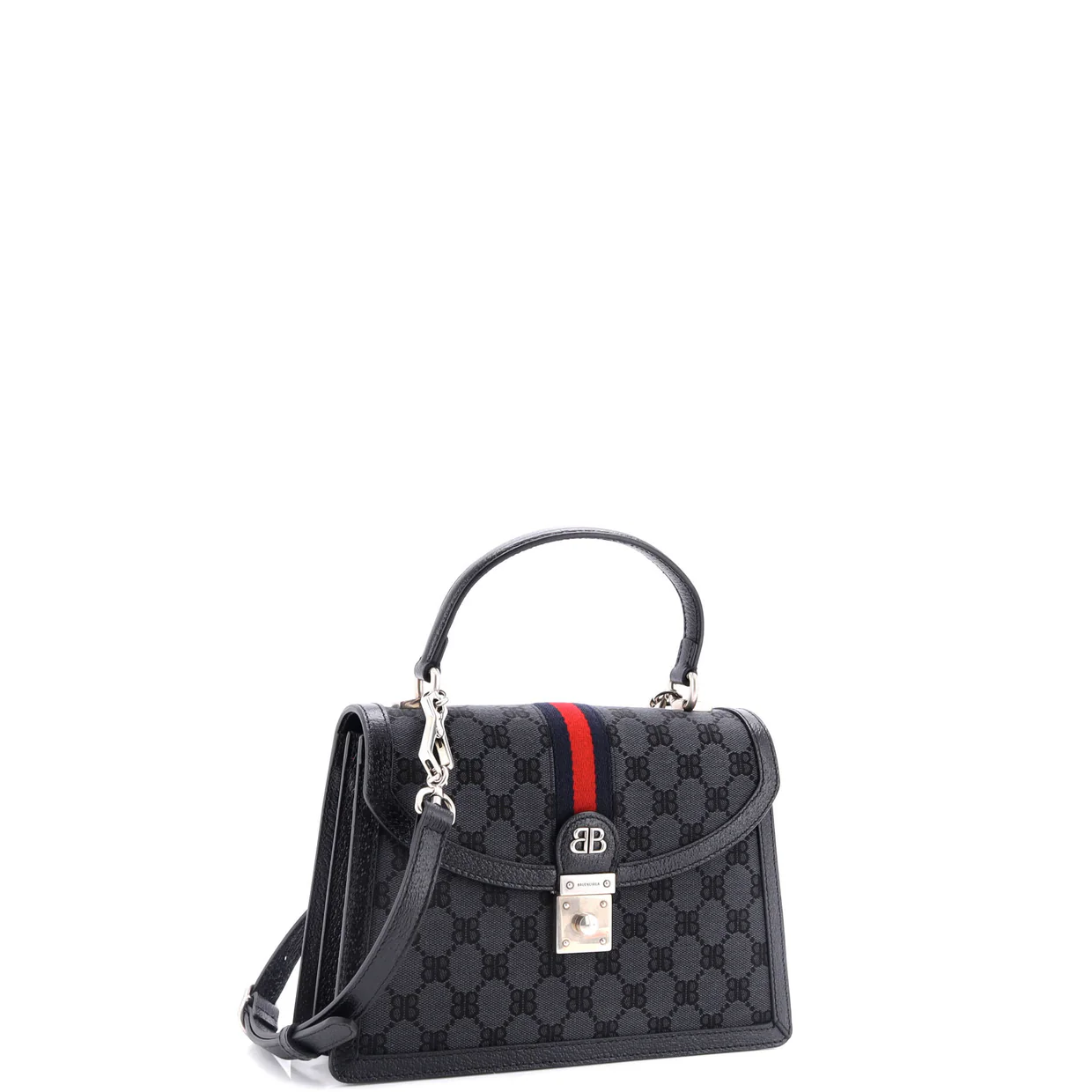 x Gucci The Hacker Project Top Handle Bag BB Coated Canvas Small - Deep Luxury