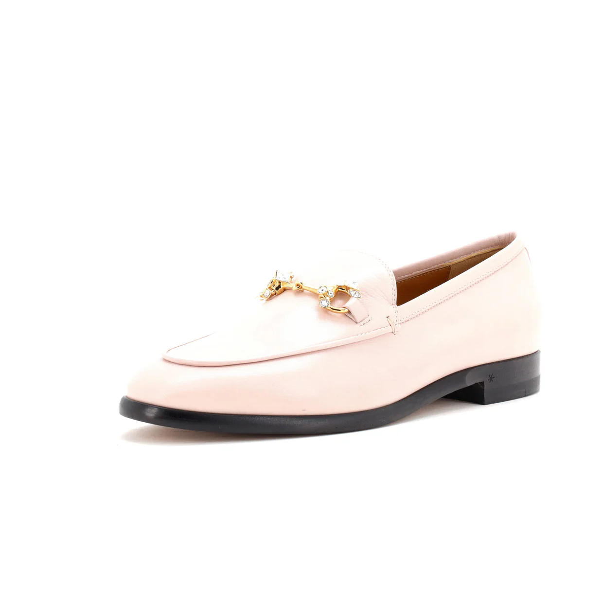 Women's Jordaan Loafers Leather with Crystals - Deep Luxury