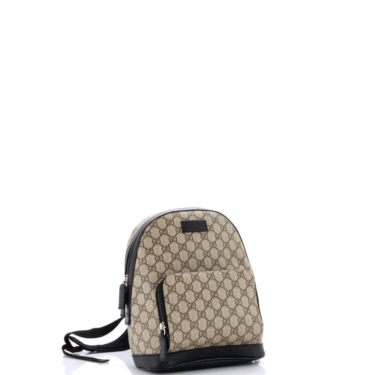 Zip Pocket Backpack GG Coated Canvas Small - Deep Luxury