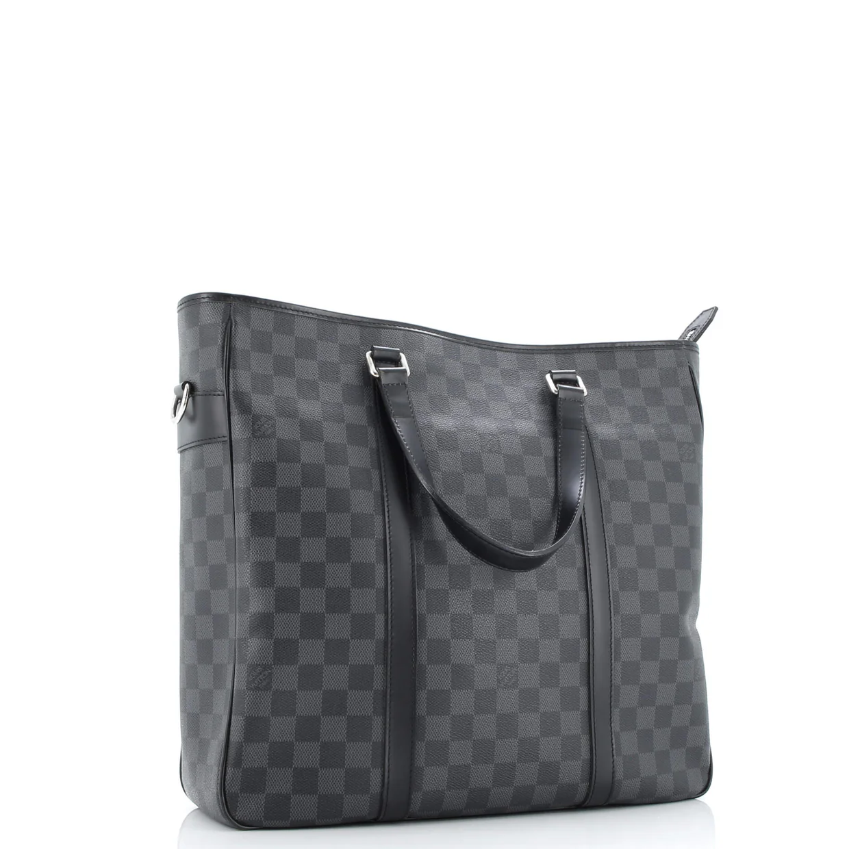 Tadao Handbag Damier Graphite PM - Deep Luxury