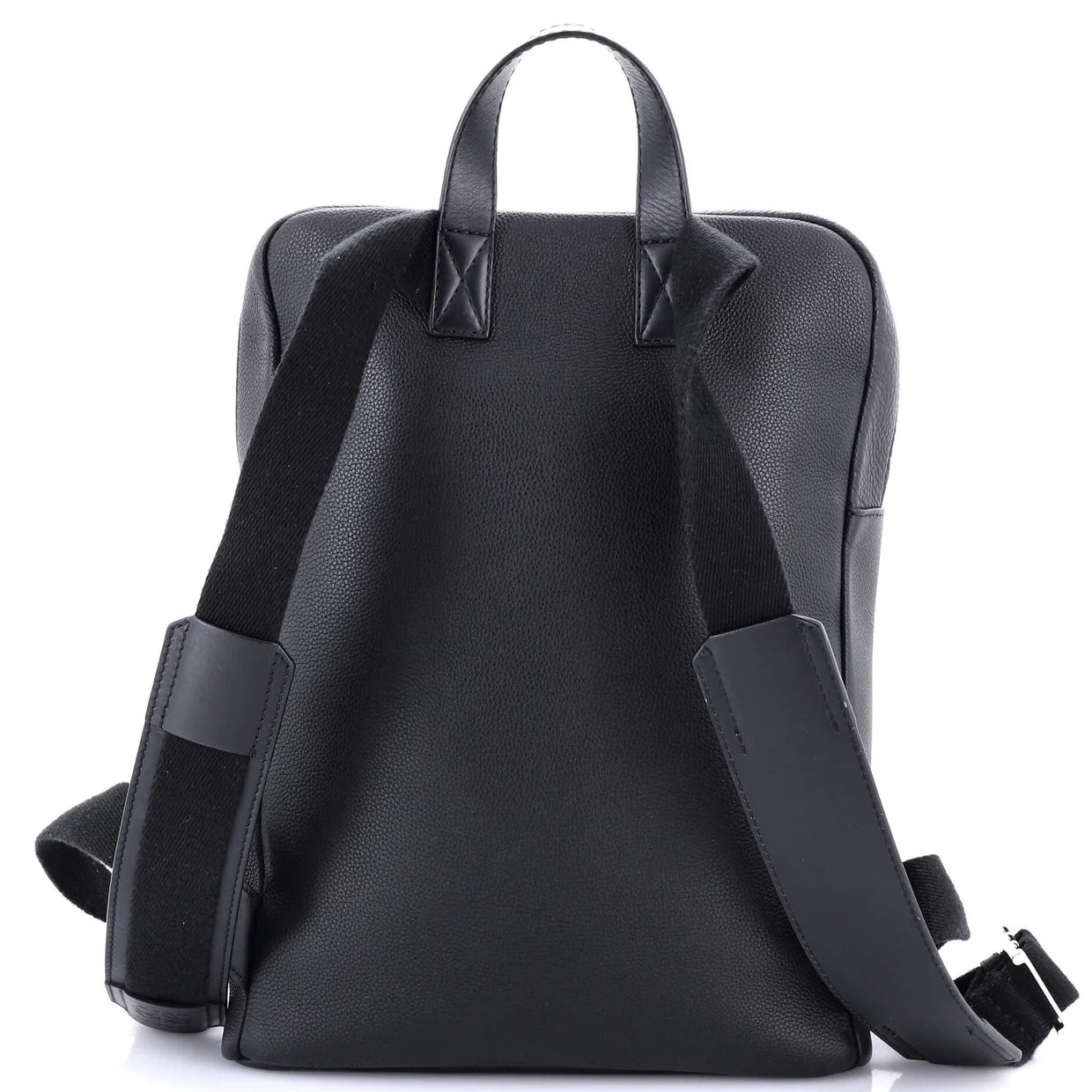 Military Backpack Leather Medium - Deep Luxury