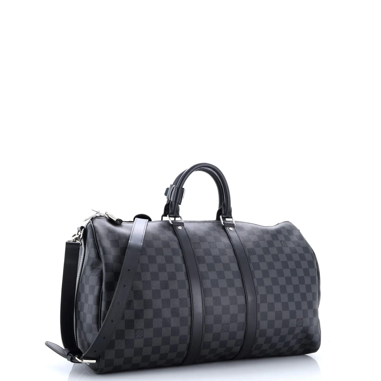 Keepall Bandouliere Bag Damier Graphite 45 - Deep Luxury