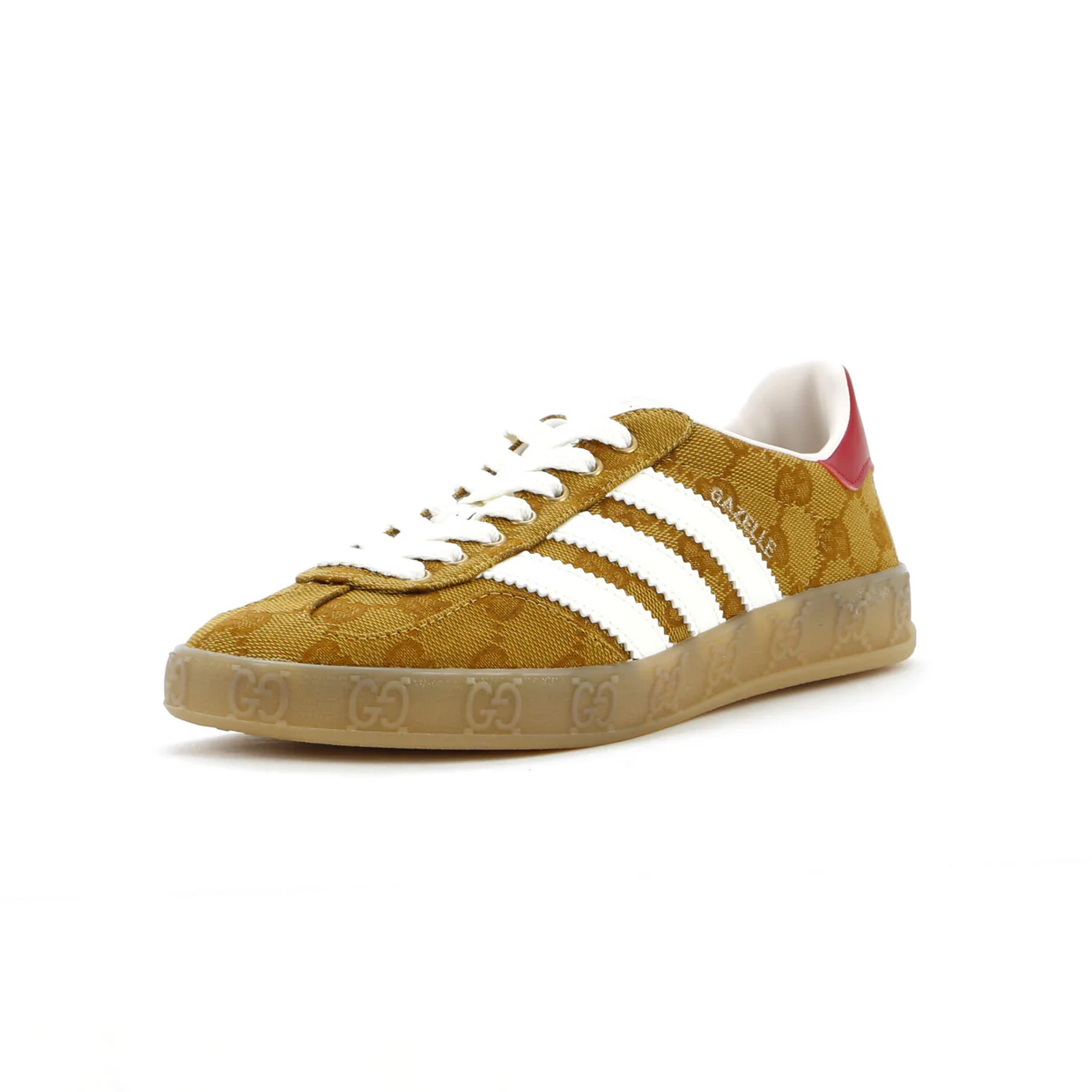 x Adidas Women's Gazelle Sneakers GG Canvas - Deep Luxury