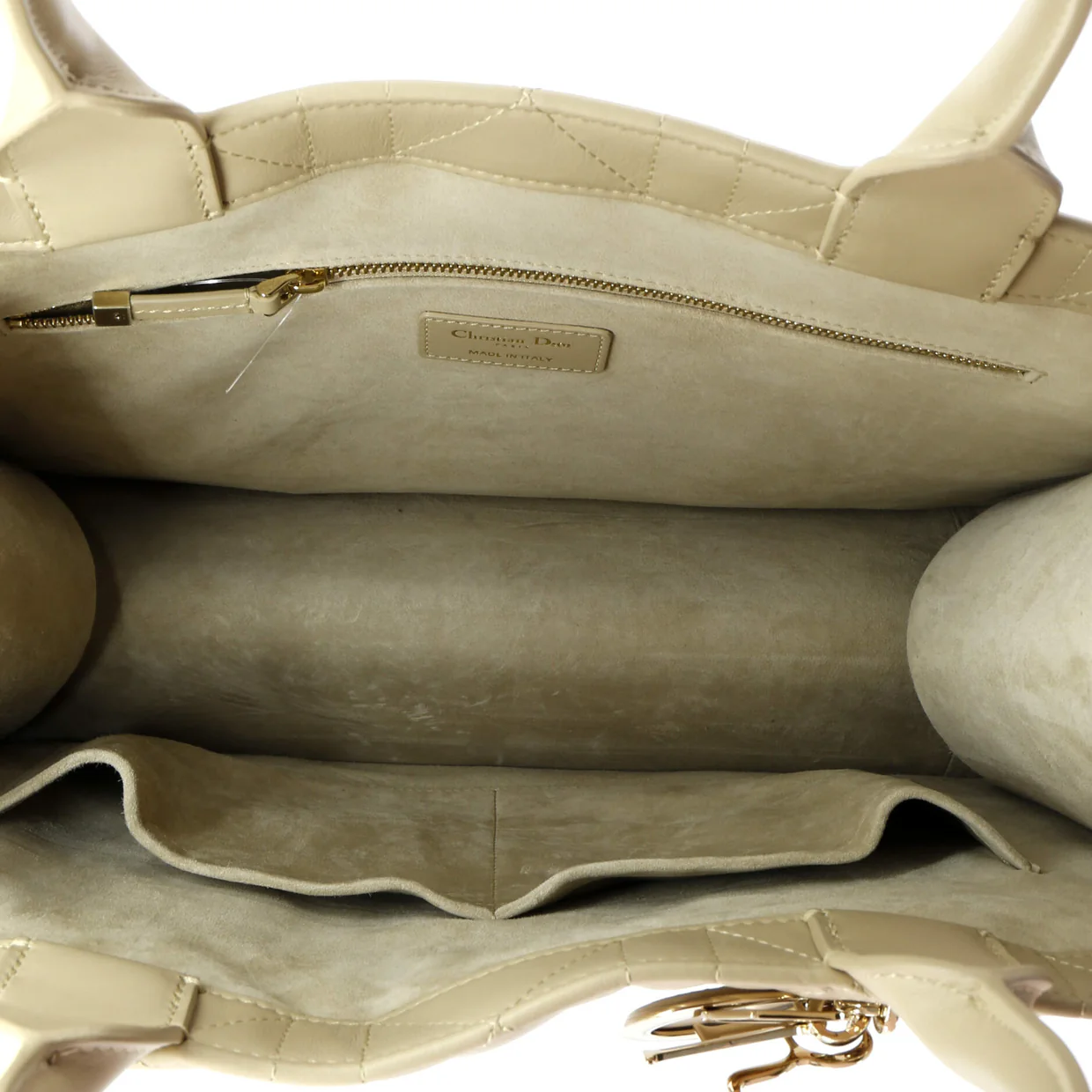 Book Tote Cannage Quilt Lambskin Medium - Deep Luxury