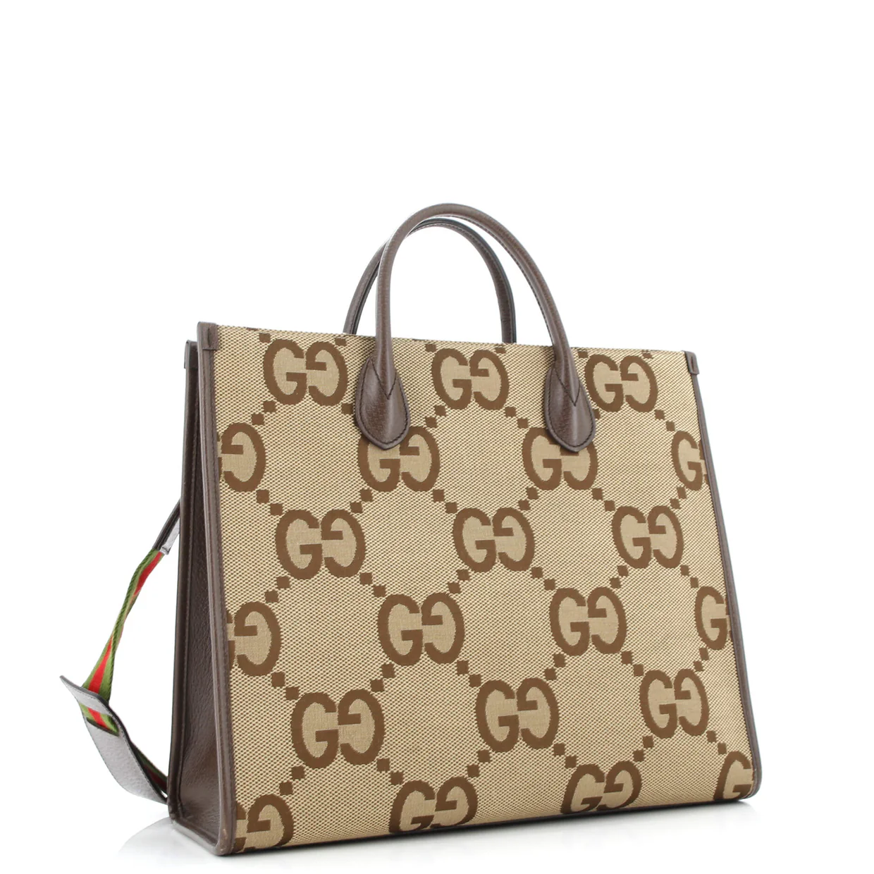 Convertible Tote Jumbo GG Canvas Large - Deep Luxury