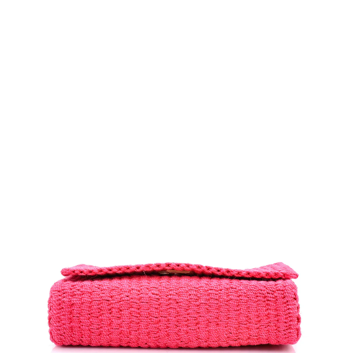 Kate 99 Tassel Flap Bag Woven Raffia Medium - Deep Luxury