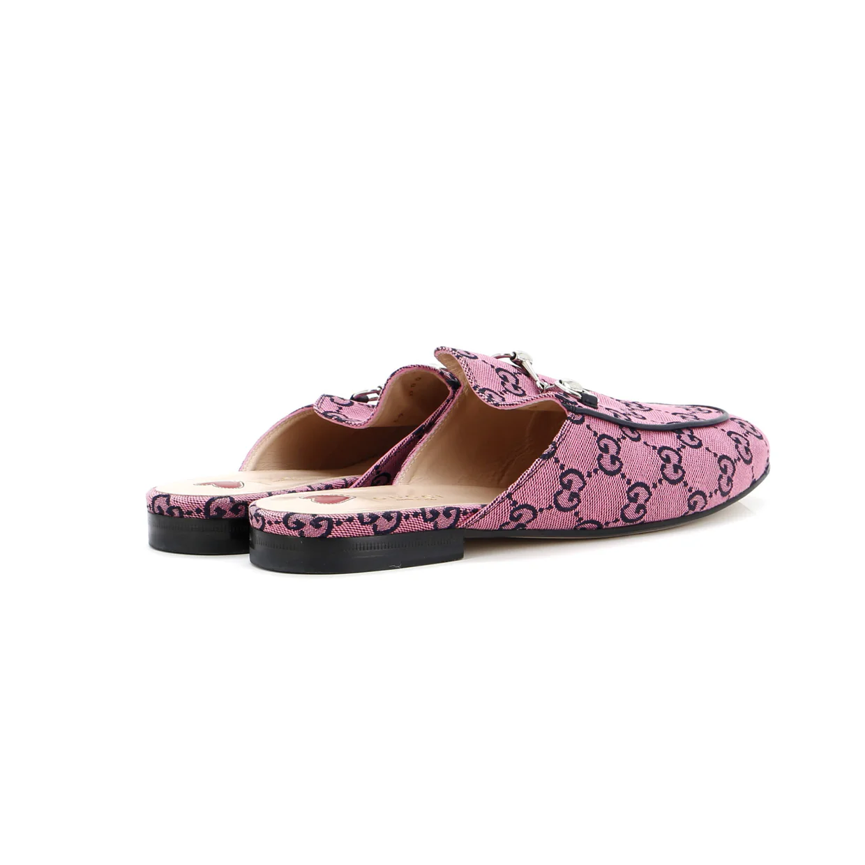 Women's Princetown Mules GG Canvas - Deep Luxury