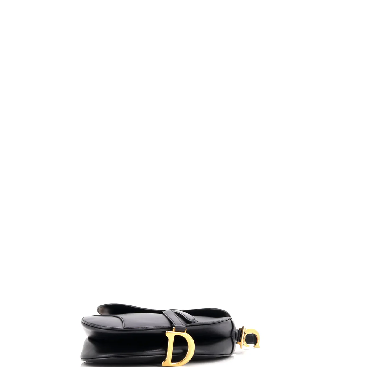 Saddle Handbag Leather Medium - Deep Luxury