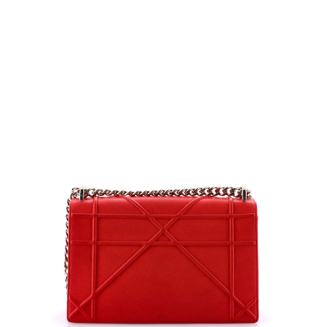 Diorama Flap Bag Grained Calfskin Medium - Deep Luxury