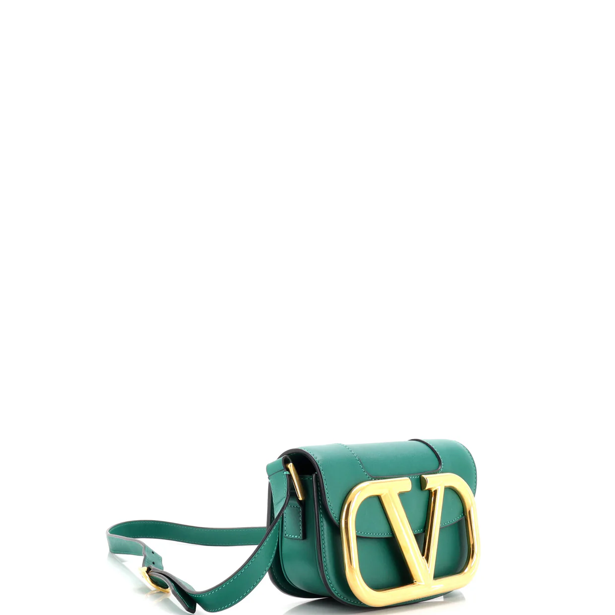 Supervee Crossbody Bag Leather Small - Deep Luxury
