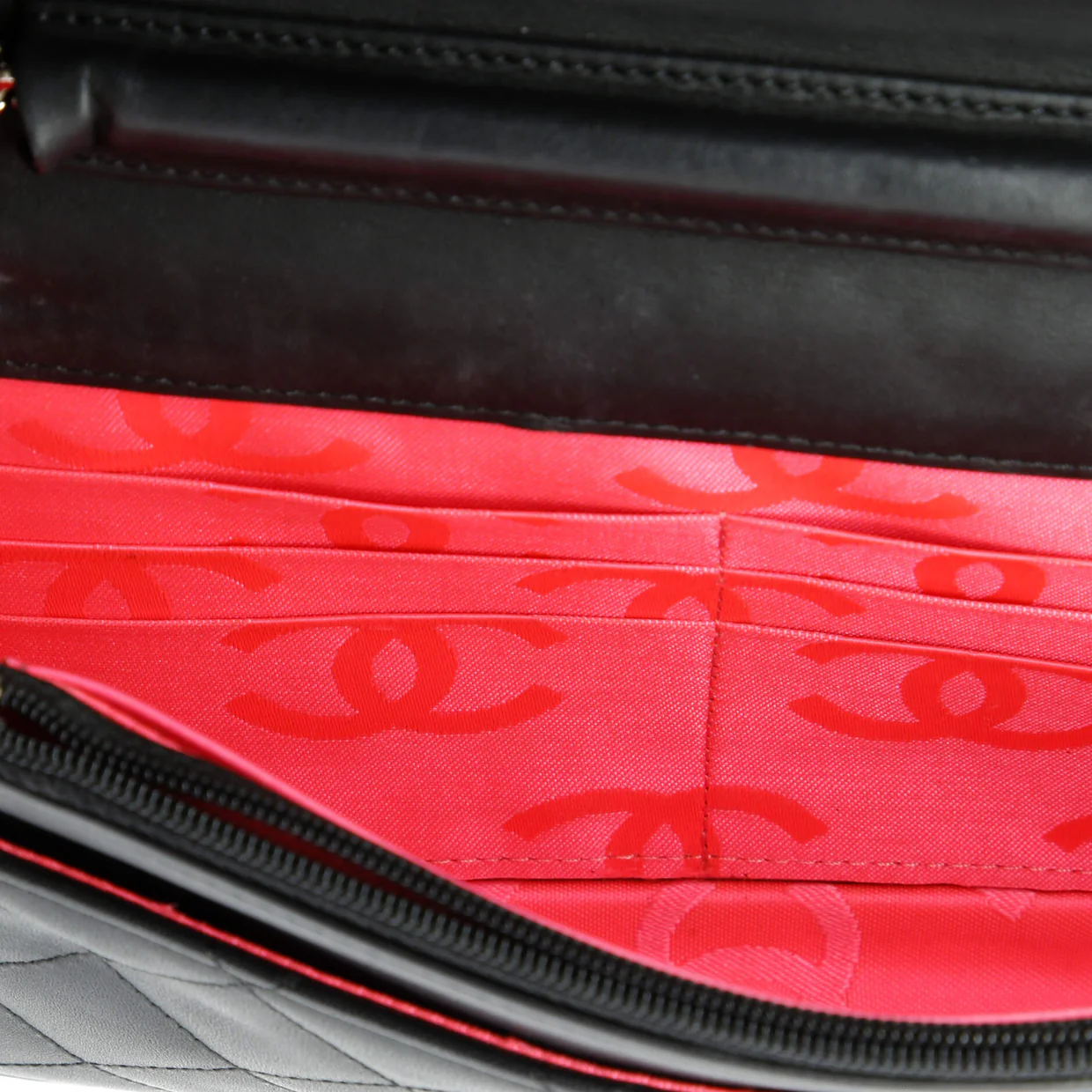 Cambon Wallet on Chain Quilted Leather - Deep Luxury
