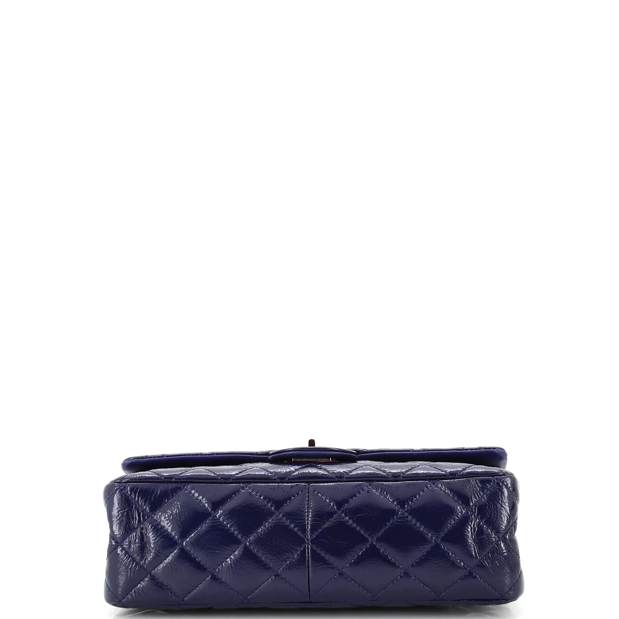 Reissue 2.55 Flap Bag Quilted Crinkled Patent 227 - Deep Luxury