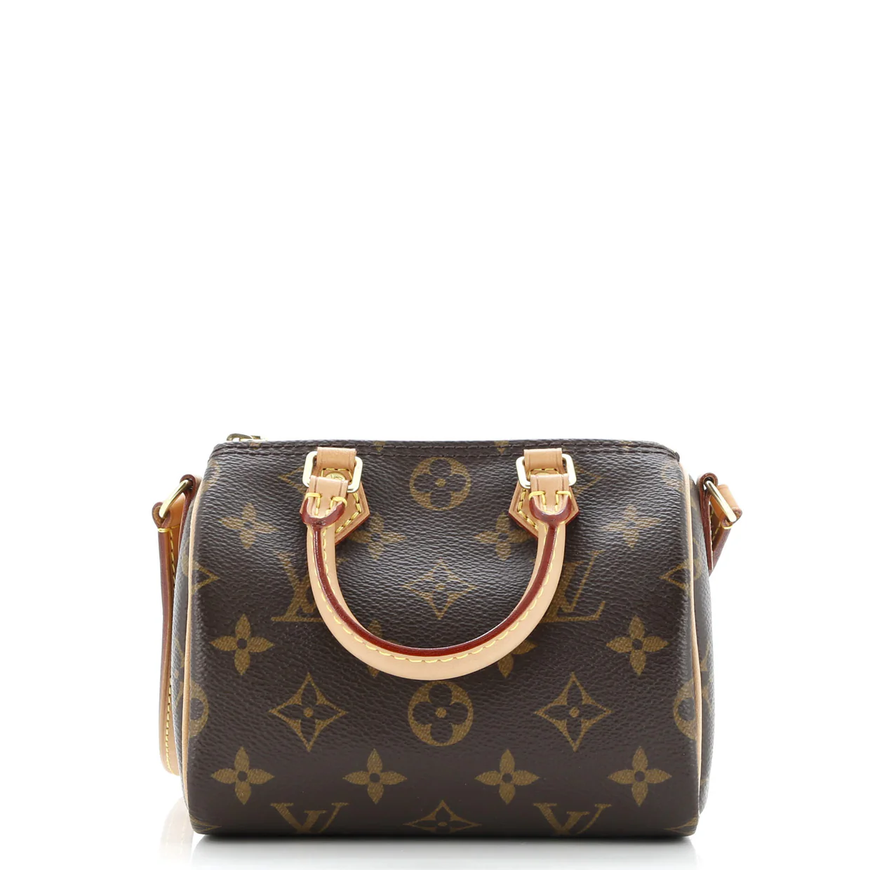 Speedy Bandouliere Bag Monogram Canvas Nano - Deep Luxury