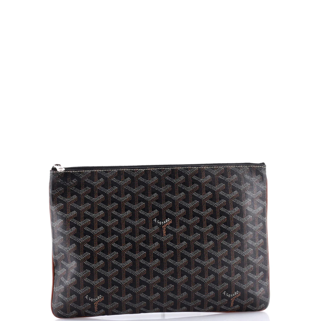 Senat Zip Pouch Coated Canvas MM - Deep Luxury