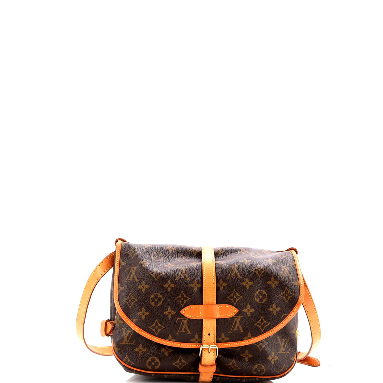 Saumur Handbag Monogram Canvas 30 - Deep Luxury