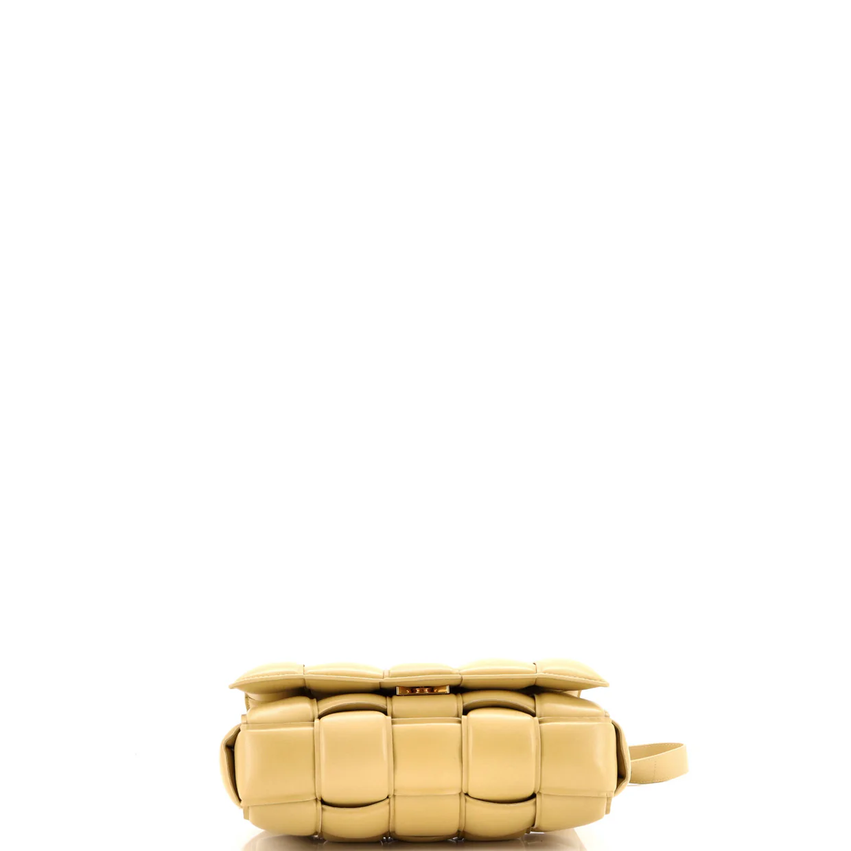 Cassette Crossbody Bag Padded Maxi Intrecciato Leather - Deep Luxury