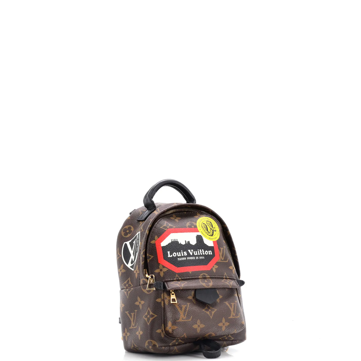 Palm Springs Backpack Limited Edition World Tour Monogram Canvas Mini - Deep Luxury