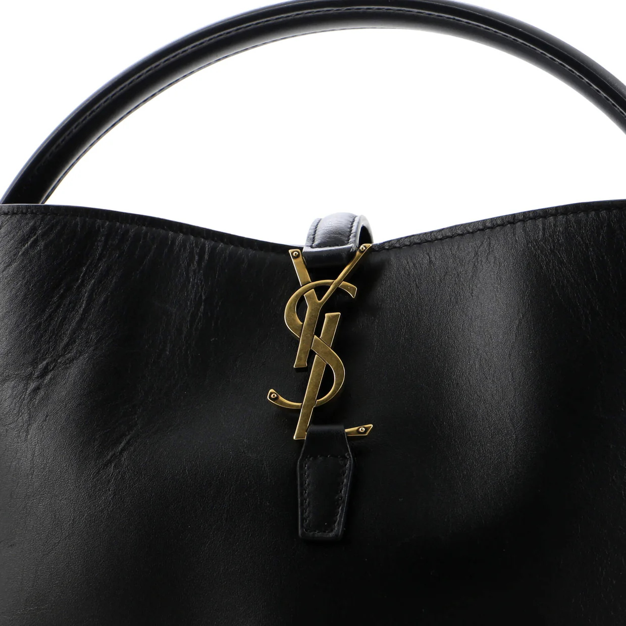 Le 37 Bucket Bag Leather Mini - Deep Luxury