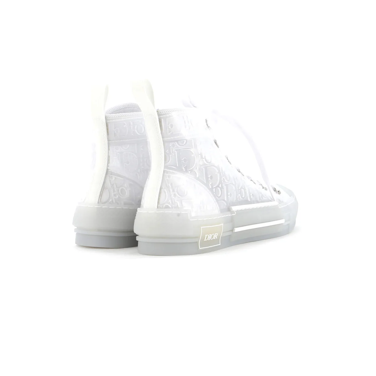 Men's B23 High-Top Sneakers Embossed PVC - Deep Luxury