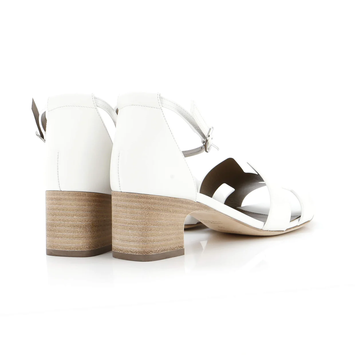 Women's Encens Heeled Sandals Leather - Deep Luxury