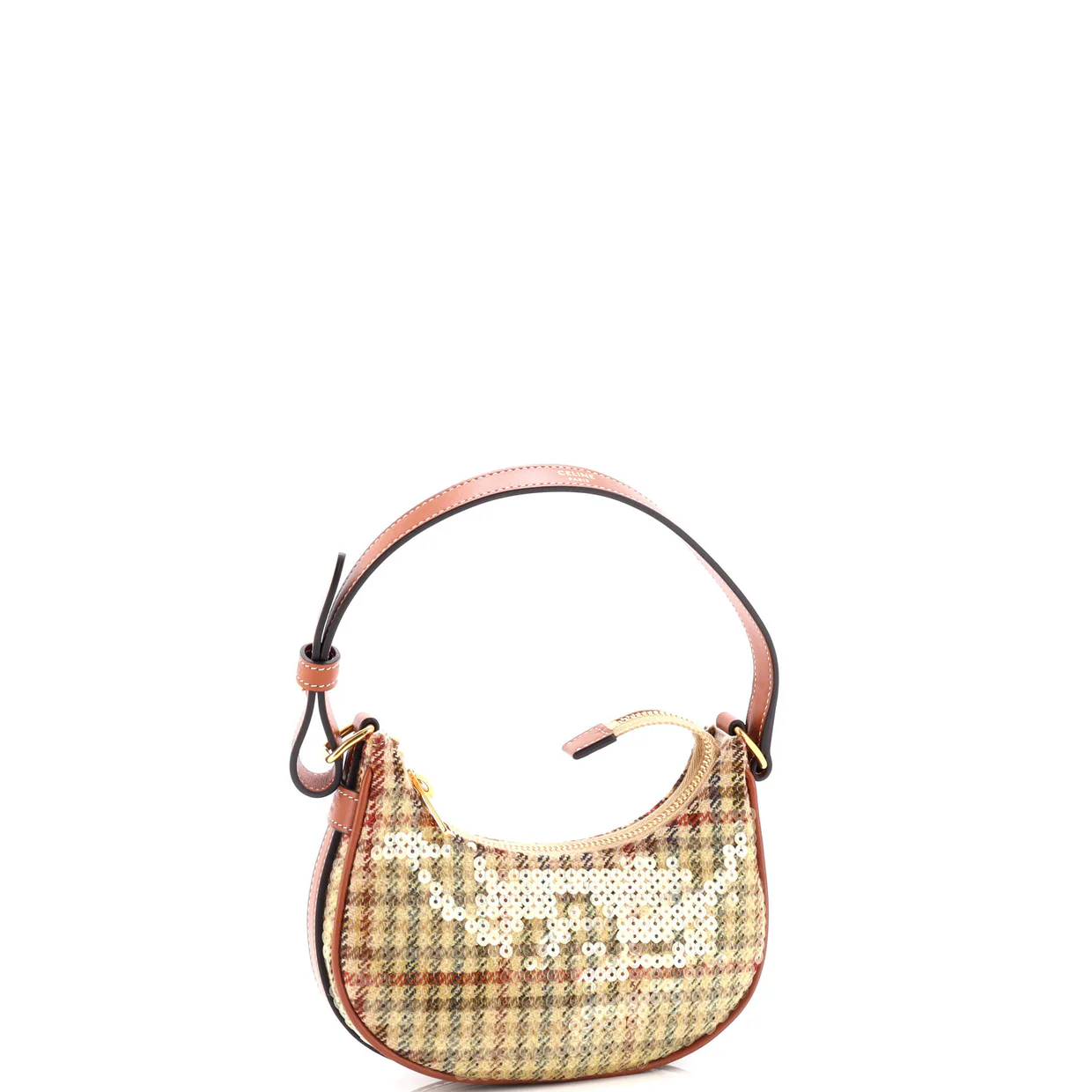 Ava Bag Tweed with Sequins Mini - Deep Luxury