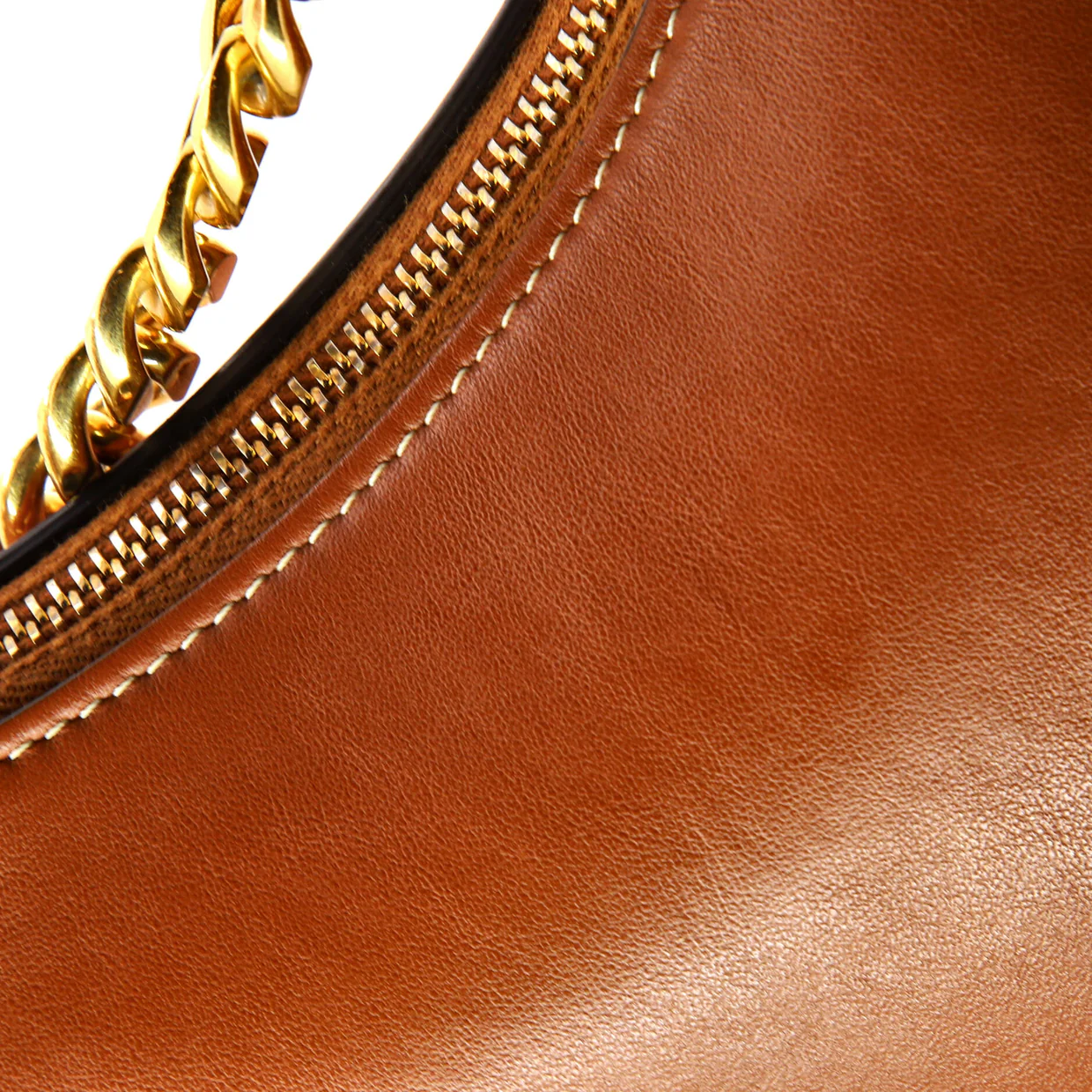 Ava Chain Bag Leather Medium - Deep Luxury