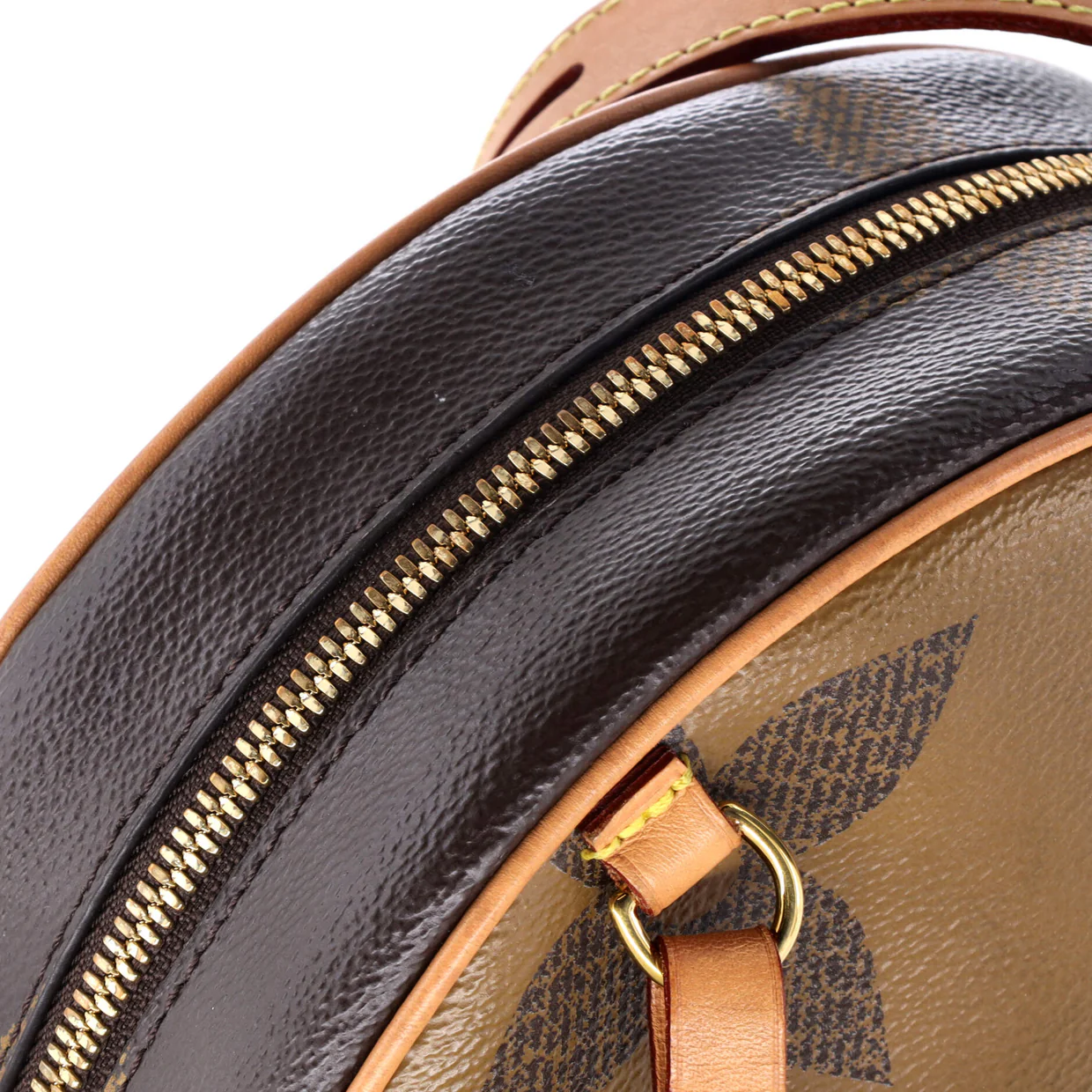 Boite Chapeau Souple Bag Reverse Monogram Giant - Deep Luxury