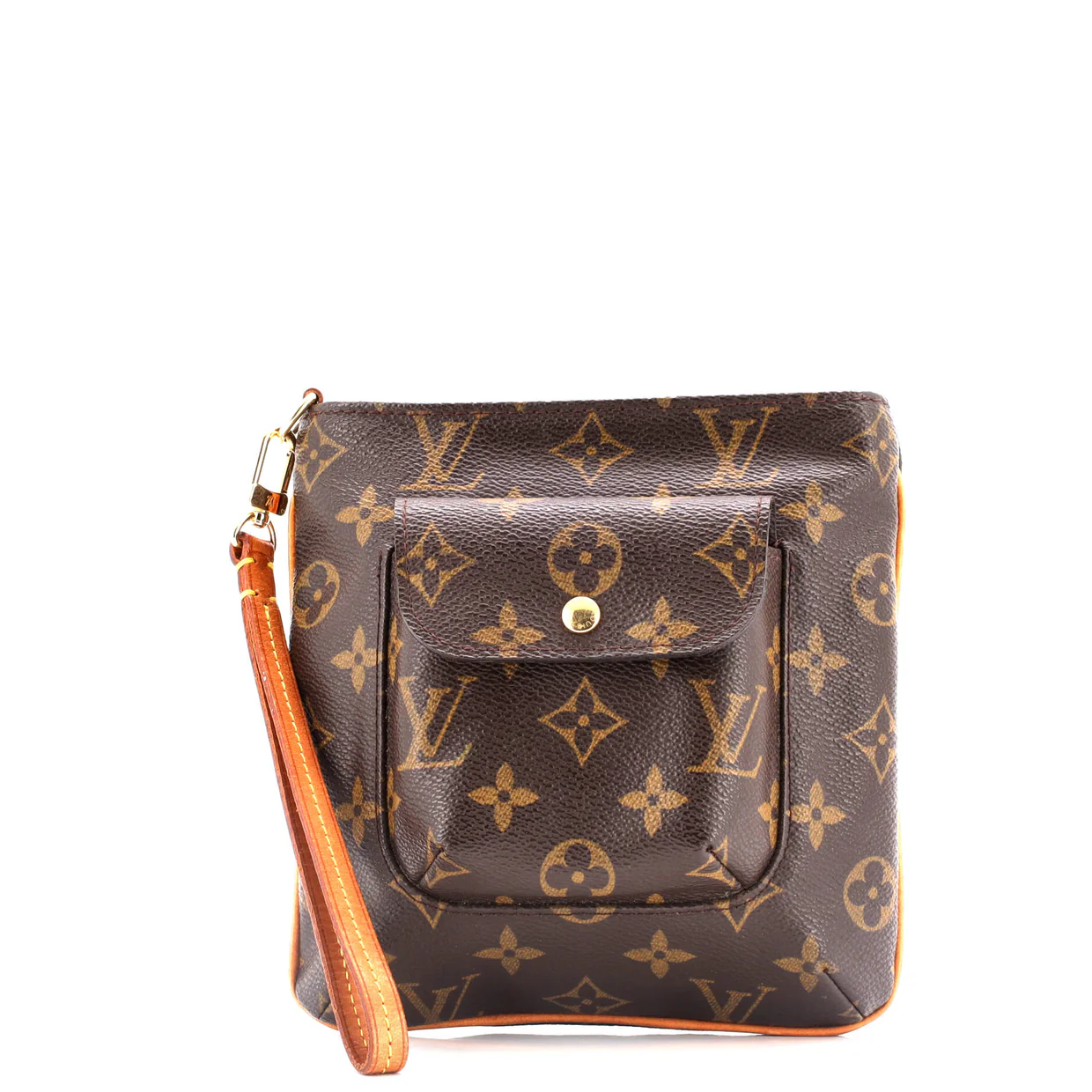 Partition Wristlet Clutch Monogram Canvas - Deep Luxury