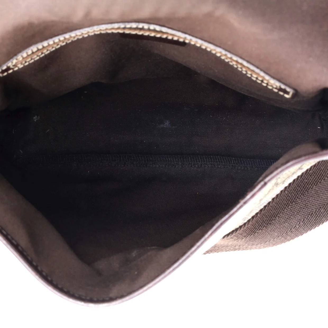 Flap Messenger GG Coated Canvas Small - Deep Luxury