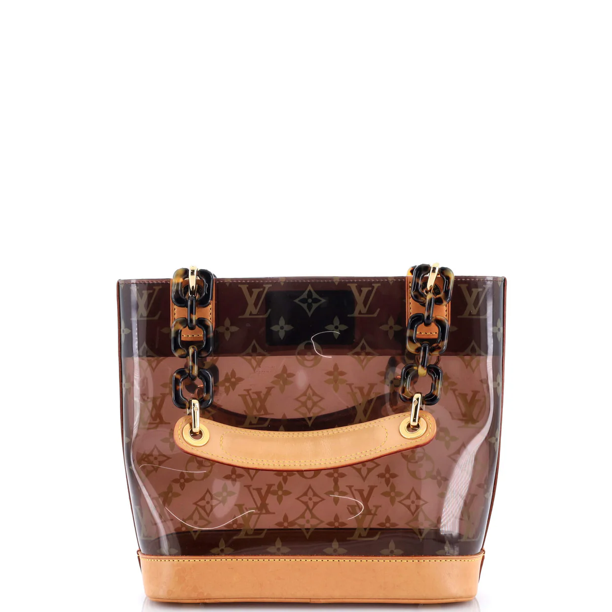 Sac Ambre Handbag Monogram Vinyl PM - Deep Luxury