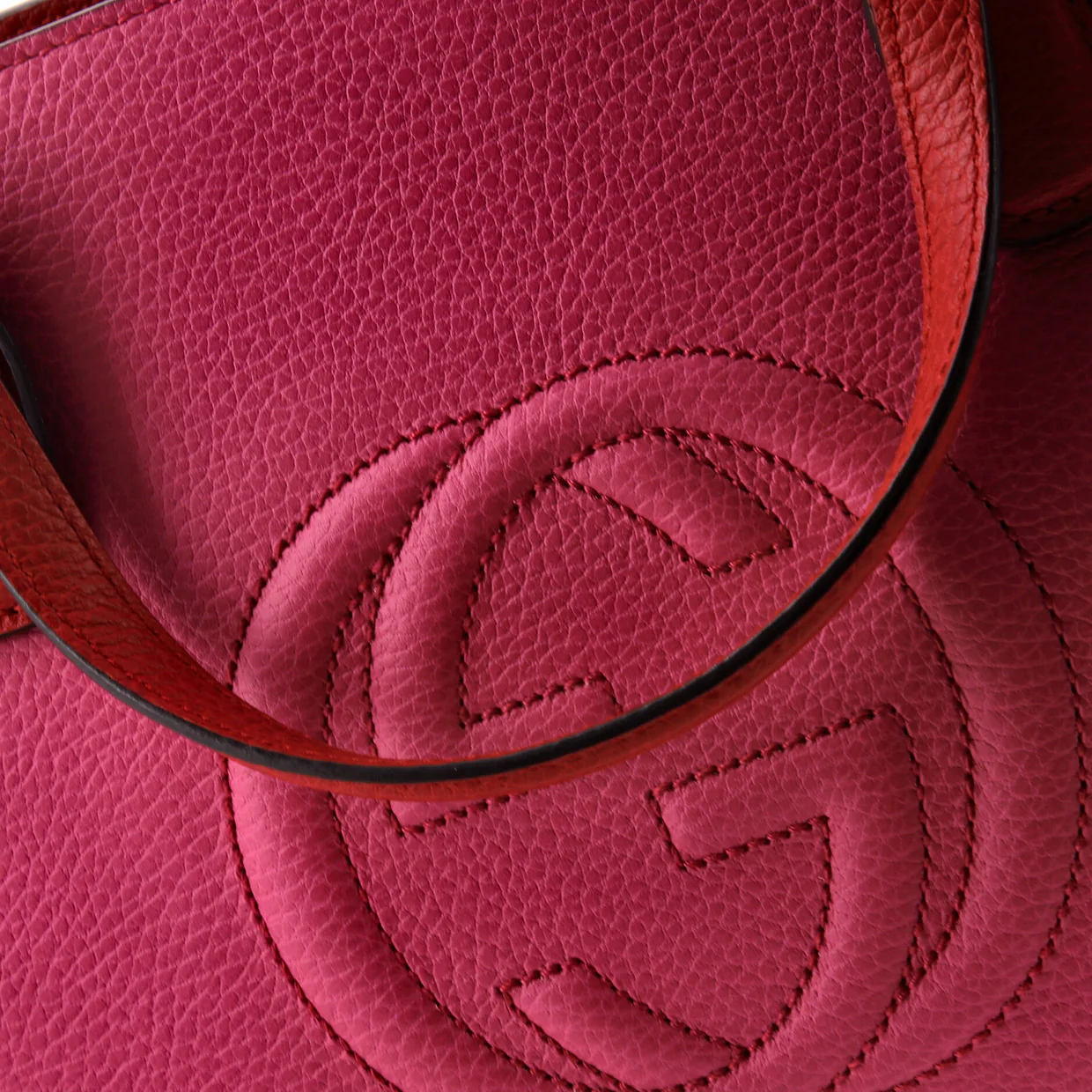 Soho Convertible Top Handle Satchel Leather Medium - Deep Luxury