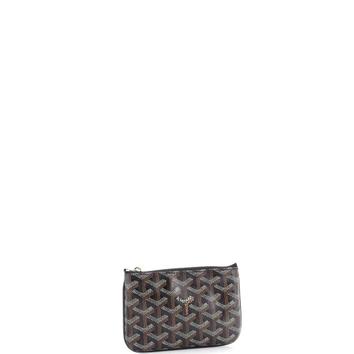 Senat Zip Pouch Coated Canvas Mini - Deep Luxury