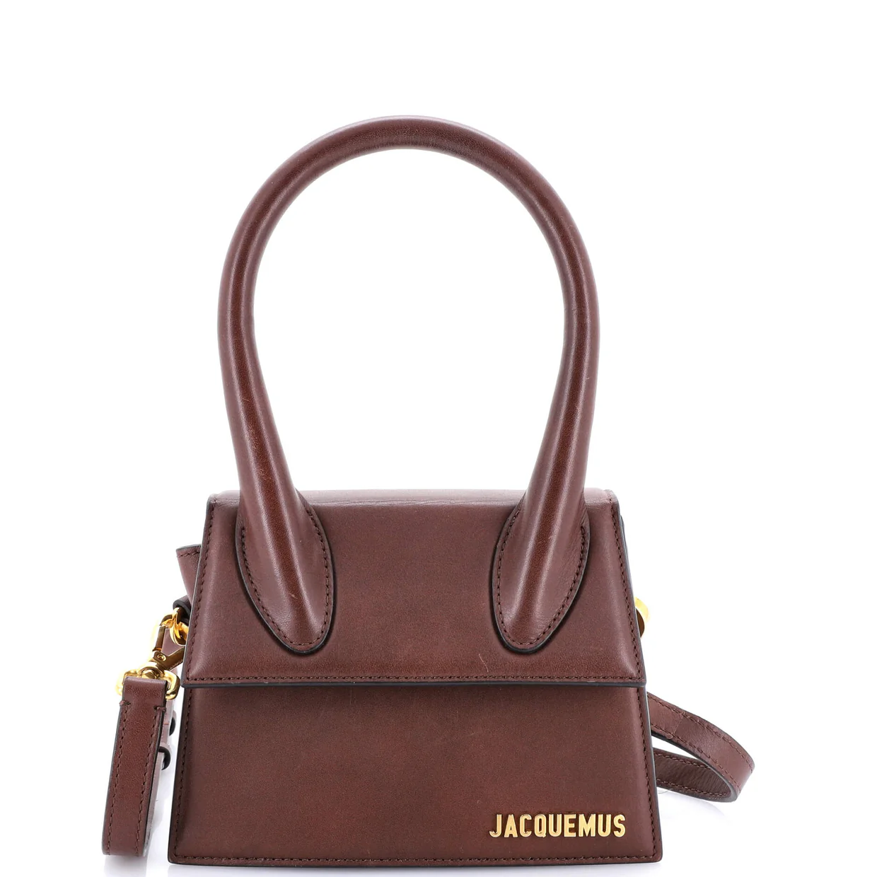 Le Chiquito Moyen Bag Leather Moyen - Deep Luxury