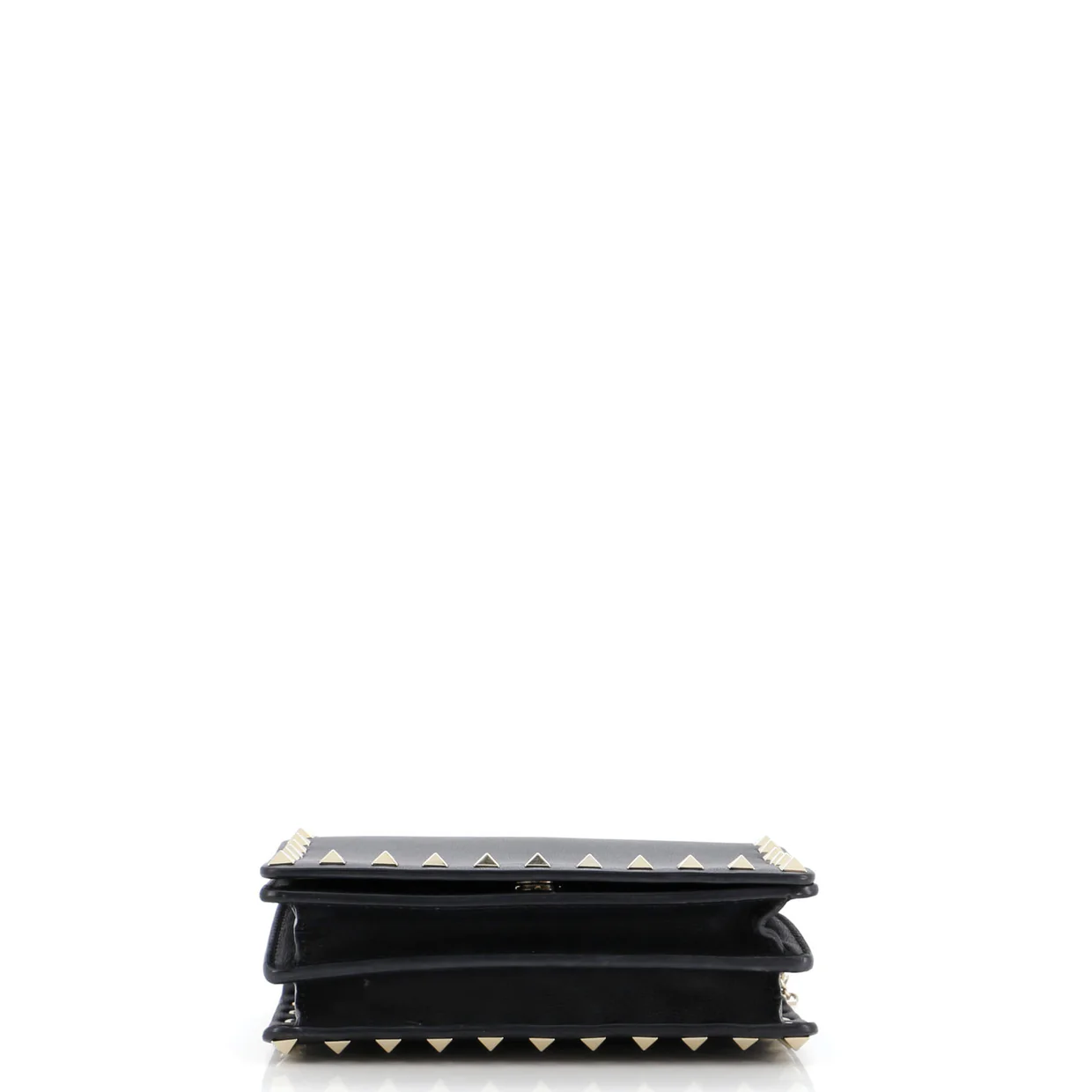Rockstud Pouch Crossbody Bag Leather Mini - Deep Luxury
