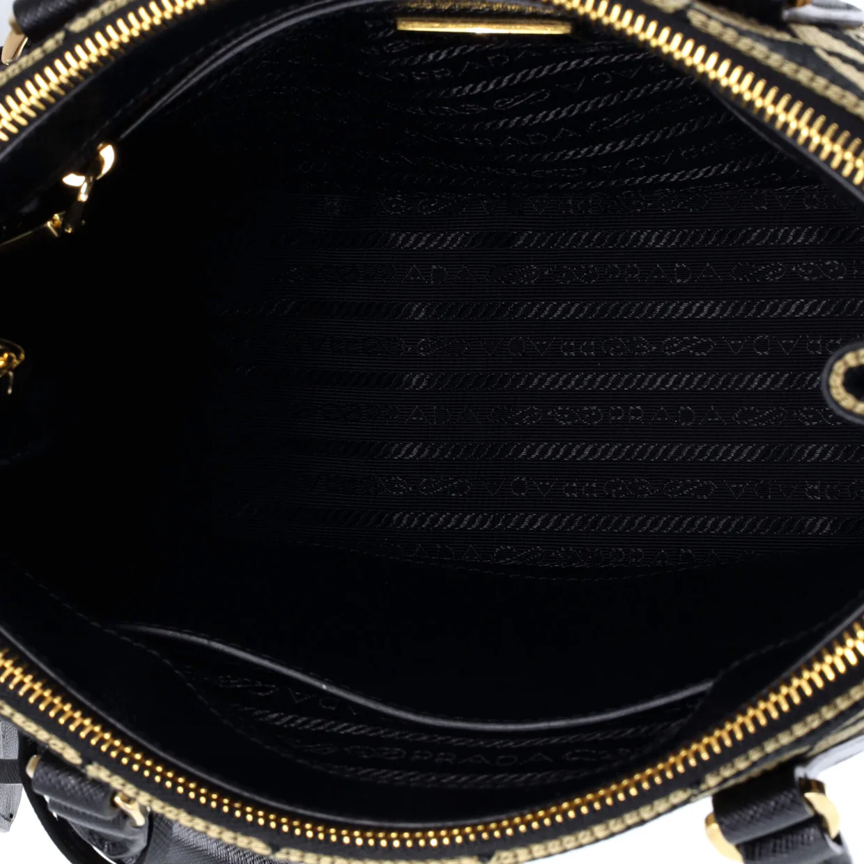 Symbole Galleria Double Zip Tote Jacquard Small - Deep Luxury