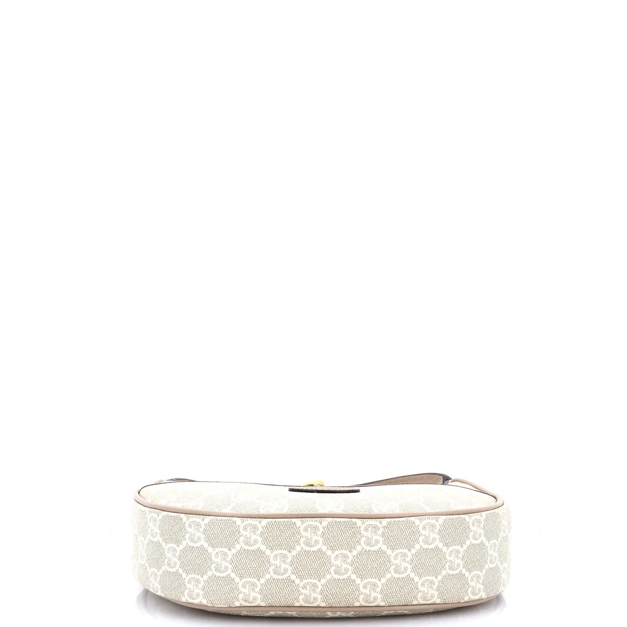 Interlocking G Patch Half Moon Hobo GG Coated Canvas Mini - Deep Luxury