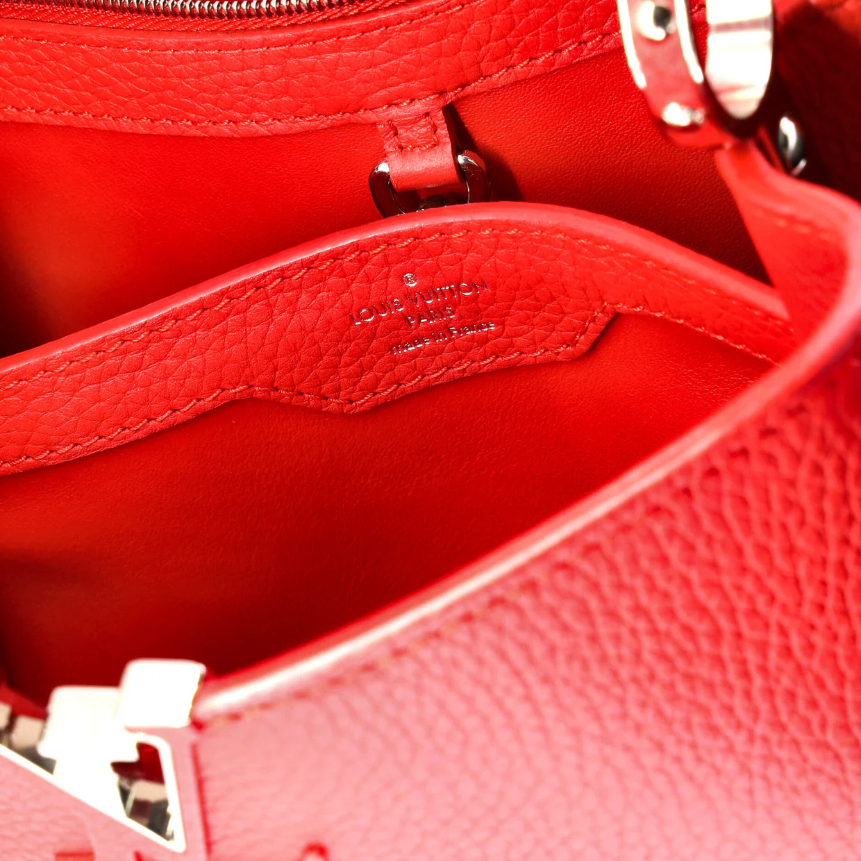 Capucines Bag Leather BB - Deep Luxury