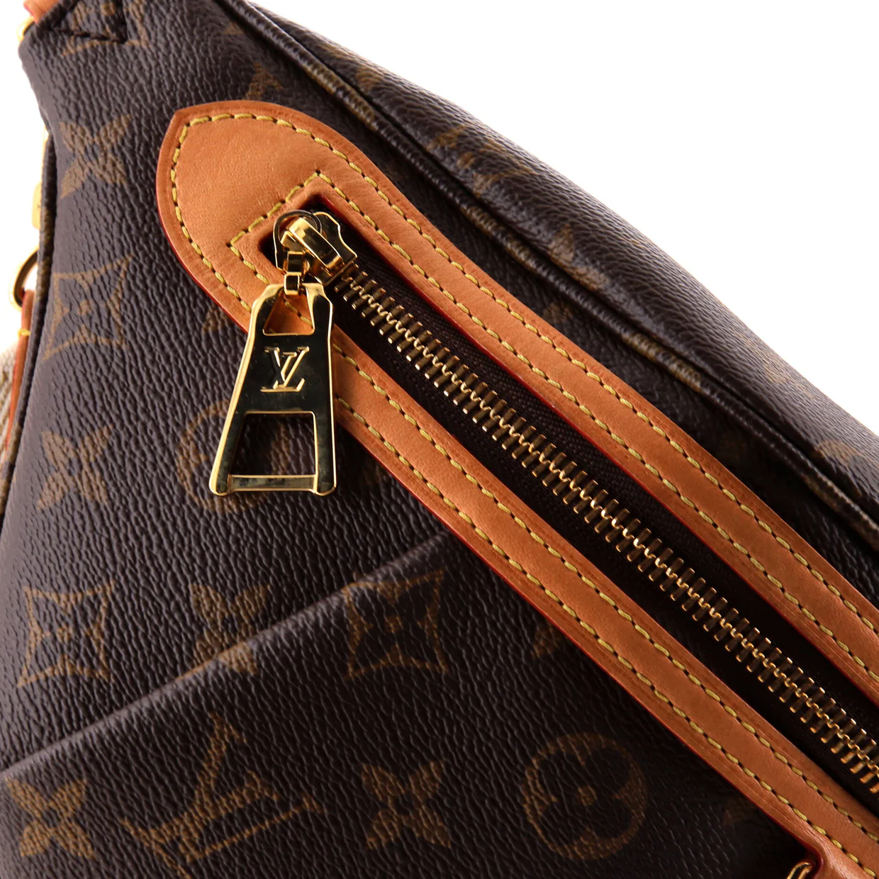 High Rise Bum Bag Monogram Canvas - Deep Luxury